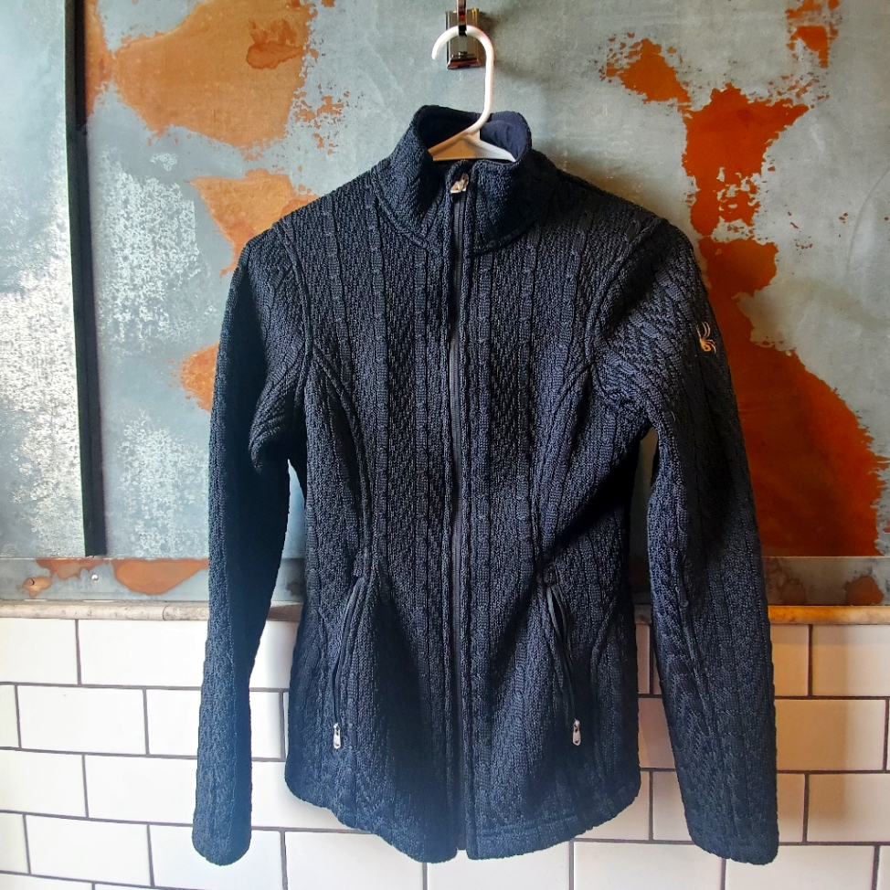 Zip-Up Sweater Jacket
